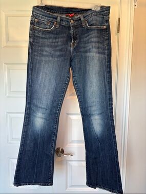 Lucky Brand Sweet Straight Jeans Womens Size 8/29 Mid-rise Medium Wash Denim